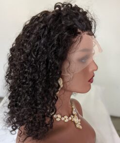 Brazilian Deep Curly Closure Wig