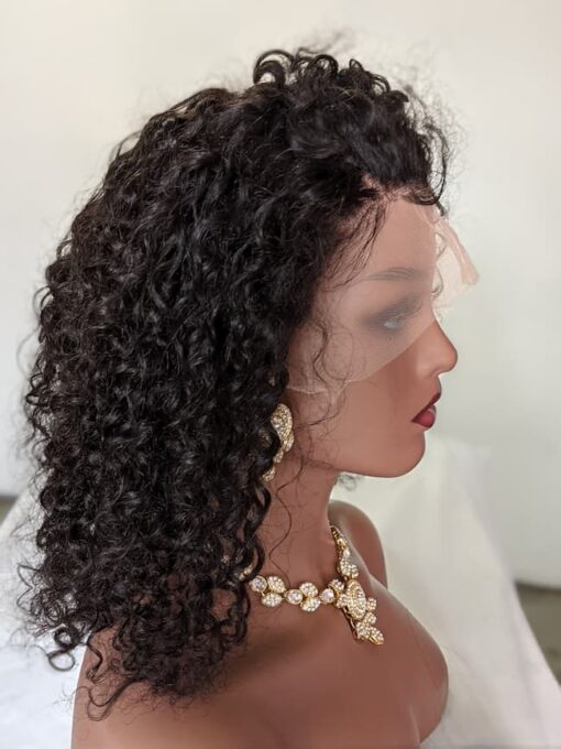 Brazilian Deep Curly Closure Wig