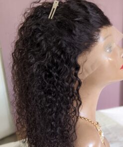 13×4 Lace closure Brazillian Jerry curls 100% Human Hair