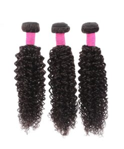 Luxury Brazilian 12A Jerry Curls 3 Bundles 100% Human