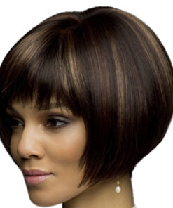 Heat Resistant Synthetic Straight Hair Products Short Wig Natural Looking Wigs