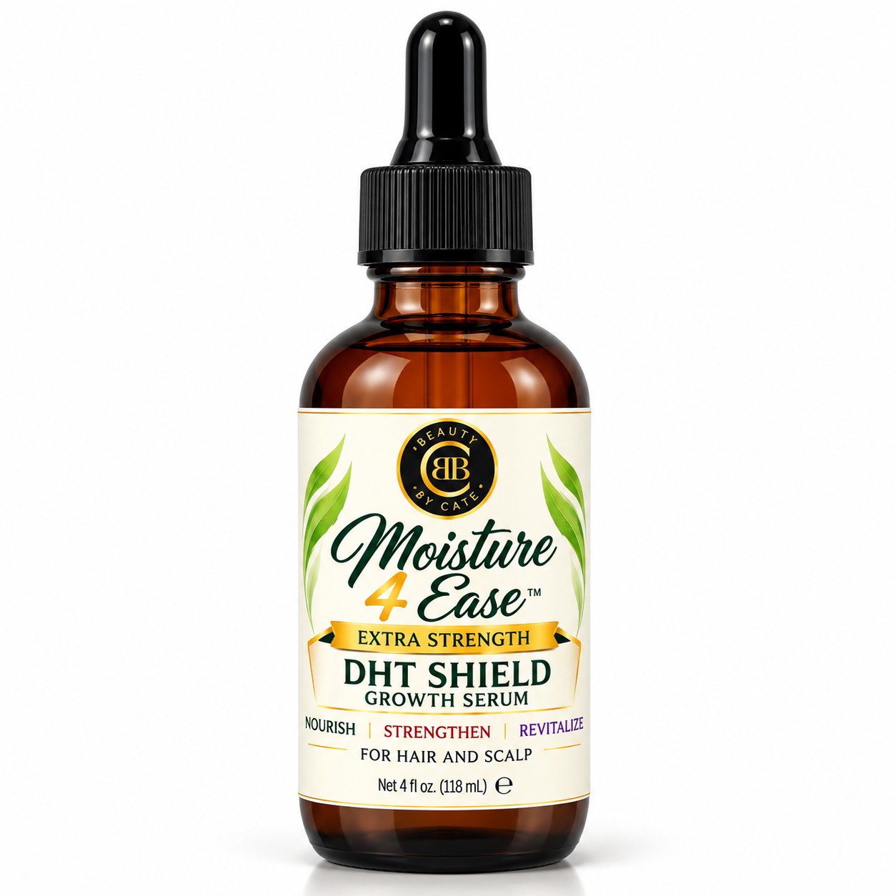 Moisture 4 Ease Extra Strength DHT Shield Growth Serum, 4 fl oz